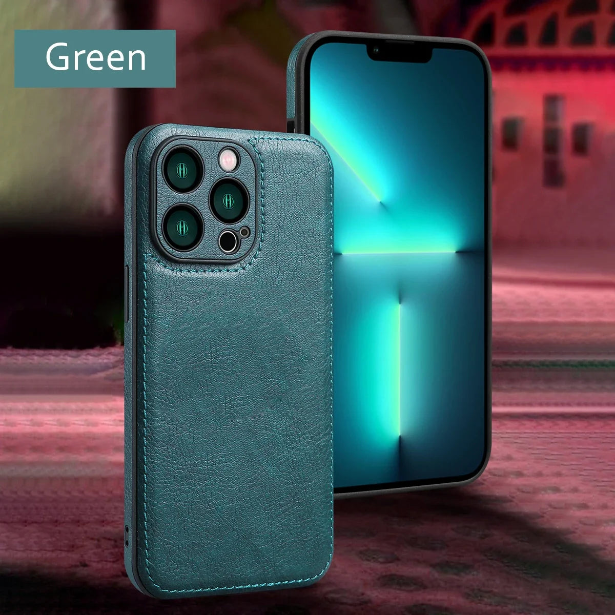 Ultra Thin Leather Case for iPhone 17 Pro Max 16 16e 15 14 13 12 11 XR 17Pro Lens Protection iPhone17 Phone Cover Coque