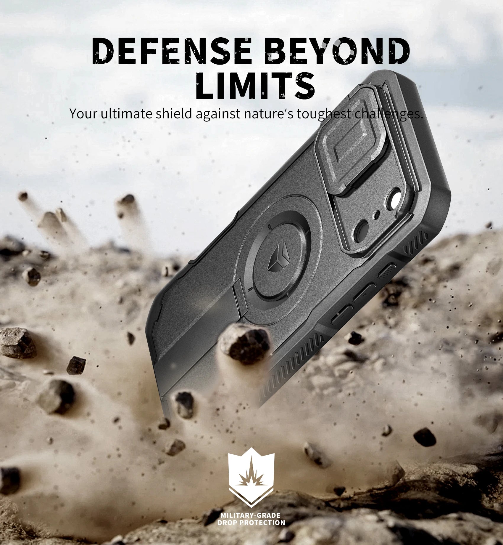 For iphone 17 pro max case with Camera Cover&Adjustable Kickstand Compatible With MagSafe Shockproof  Magnetic Protective Cover