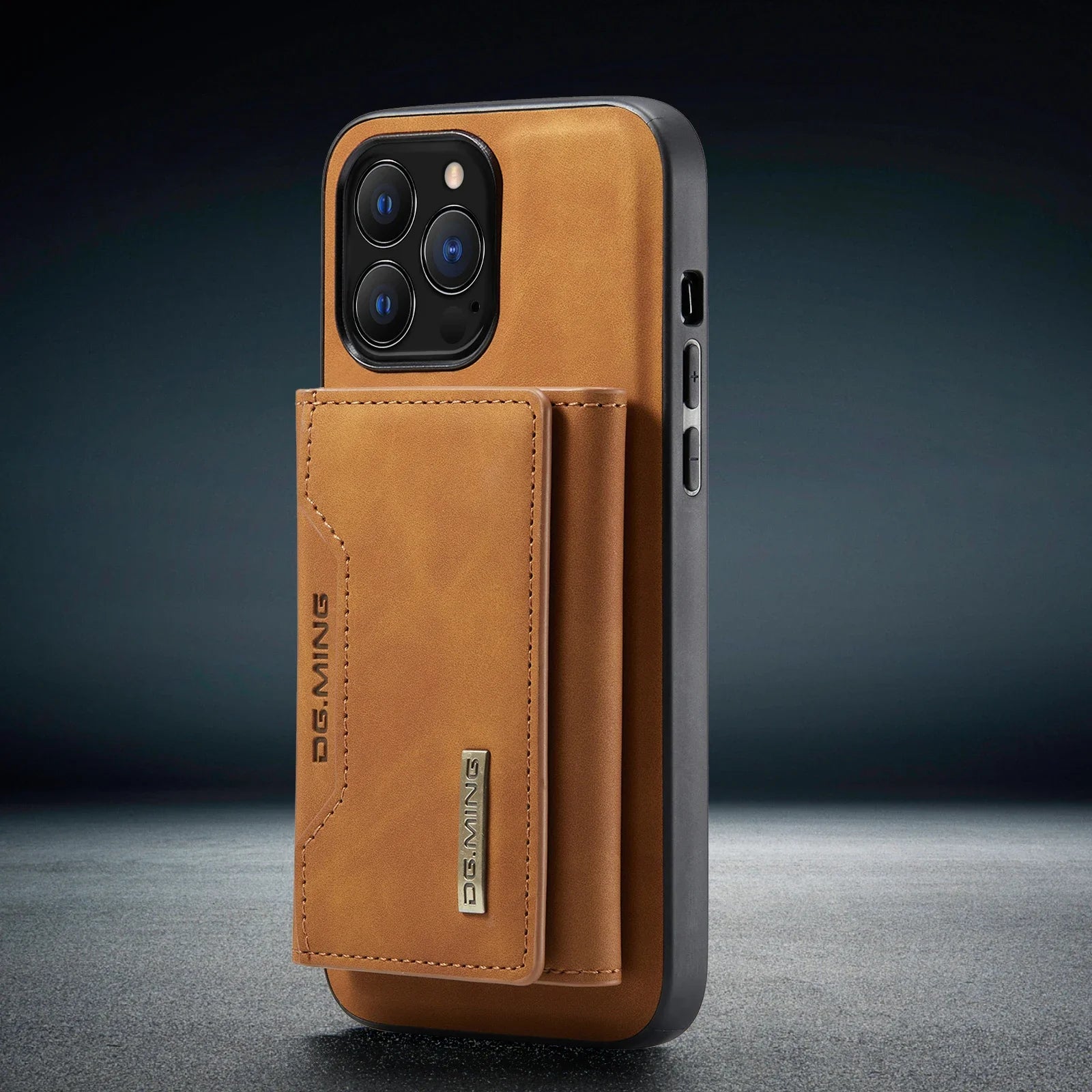 2 In 1 Detachable Magnetic Leather Case for IPhone 16 17 Pro Max 15 13 12 11 14 Plus Se 2022 Wallet Cover Cards Holder Pocket