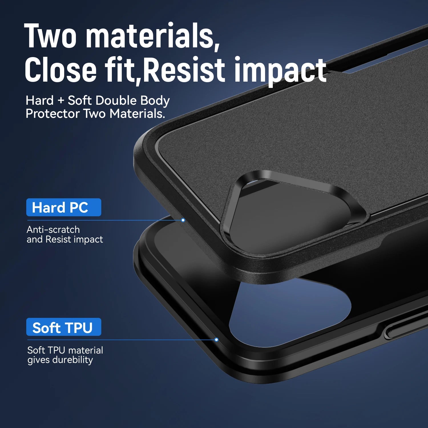 Hard Armor Matte Feeling Case for Iphone 17 Pro Max 17 Air 16e 16 15 Plus 14 12 13 Iphone17 Fall Protective Accessories