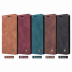 Leather Flip Case For iPhone 16 17 15 14 13 12 11 Pro Max Case For iPhone 17 Air 16E 13 12 X XR XS 6 8 7 Plus Shockproof Cover