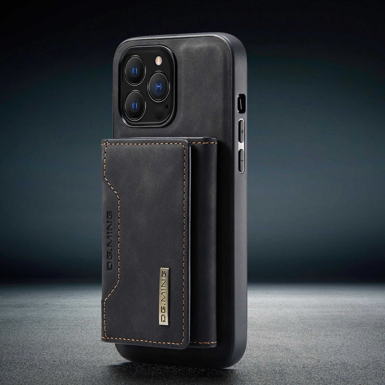 2 In 1 Detachable Magnetic Leather Case for IPhone 16 17 Pro Max 15 13 12 11 14 Plus Se 2022 Wallet Cover Cards Holder Pocket