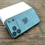 Retro Luxury Leather Phone Case For iPhone 17 16 15 14 13 12 11 Pro Max 16E 17Air iPhone17 Skin Touch Ultra Thin Cover