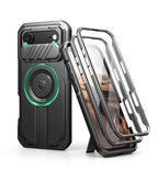 For iphone 17 pro max case with Camera Cover&Adjustable Kickstand Compatible With MagSafe Shockproof  Magnetic Protective Cover