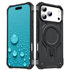 Drop Protective Hard Black Armor Case