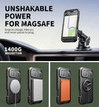 For iphone 17 pro max case with Camera Cover&Adjustable Kickstand Compatible With MagSafe Shockproof  Magnetic Protective Cover