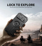 For iphone 17 pro max case with Camera Cover&Adjustable Kickstand Compatible With MagSafe Shockproof  Magnetic Protective Cover
