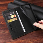 Leather Flip Case For iPhone 16 17 15 14 13 12 11 Pro Max Case For iPhone 17 Air 16E 13 12 X XR XS 6 8 7 Plus Shockproof Cover