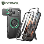 For iphone 17 pro max case with Camera Cover&Adjustable Kickstand Compatible With MagSafe Shockproof  Magnetic Protective Cover