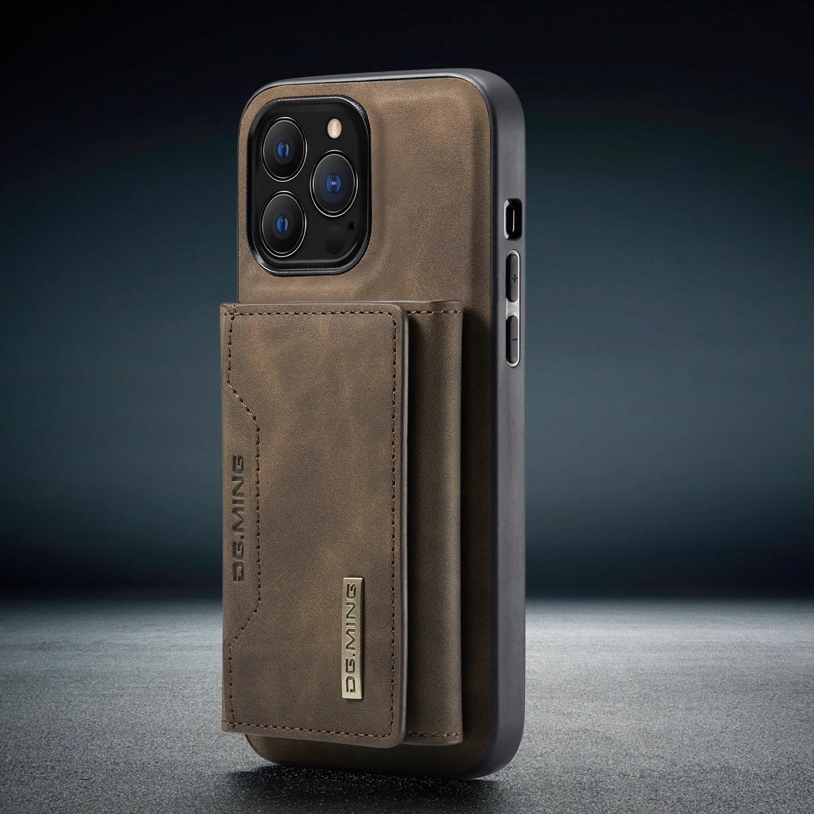 2 In 1 Detachable Magnetic Leather Case for IPhone 16 17 Pro Max 15 13 12 11 14 Plus Se 2022 Wallet Cover Cards Holder Pocket